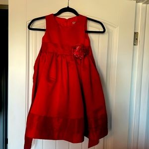 Red Party Dress - Girls